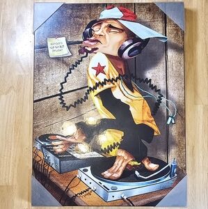 DJ Love Canvas Art